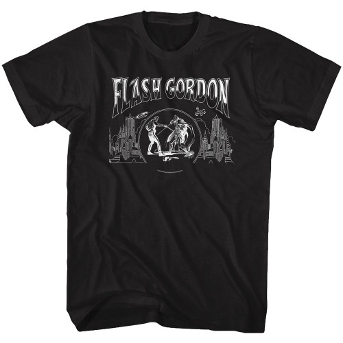 Flash Gordon Jack Flash T-Shirt - Black