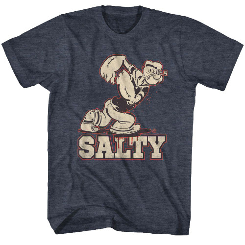 Popeye Salty T-Shirt - Navy