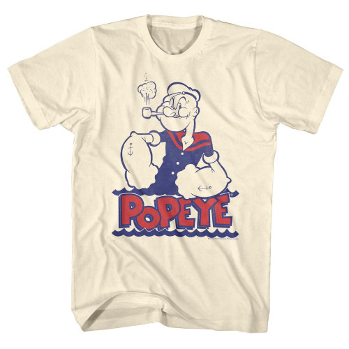 Popeye Wah T-Shirt - Natural