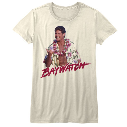 Baywatch Righteous Ladies T-Shirt - Natural
