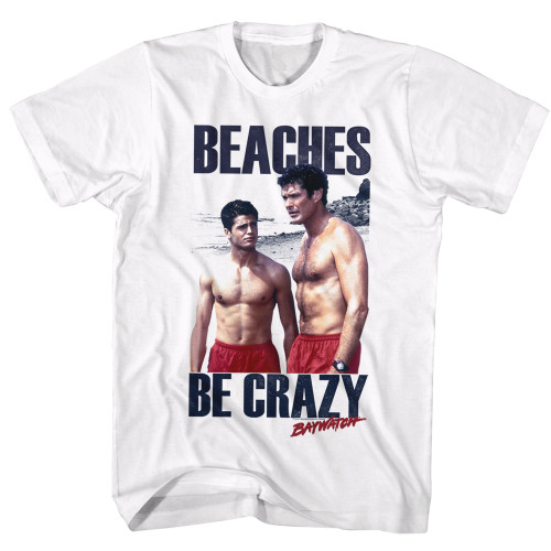 Baywatch Beaches T-Shirt - White