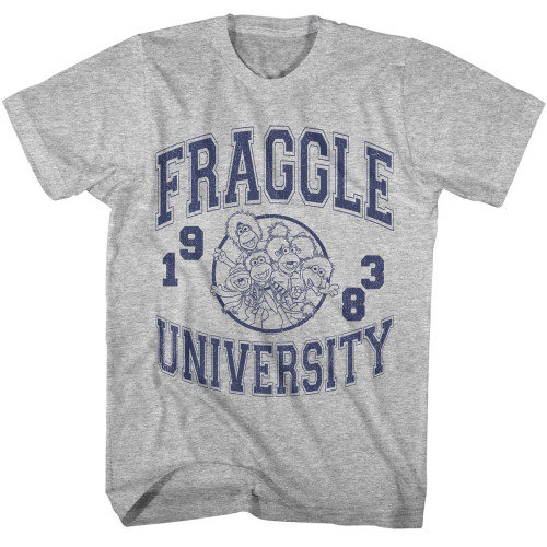 Fraggle Rock University T-Shirt - Gray