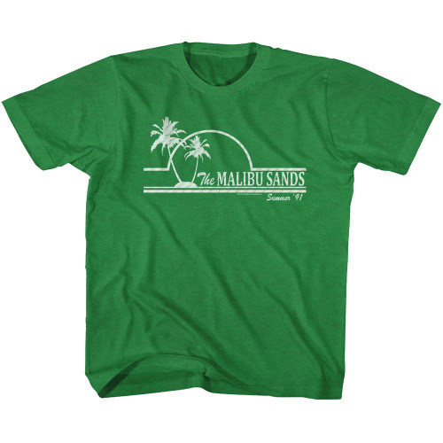 Saved By The Bell Malibu Sand Youth T-Shirt - Green