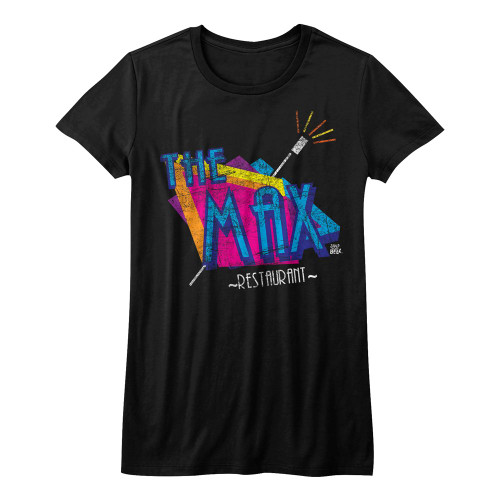 Saved By The Bell The Max Ladies T-Shirt - Black