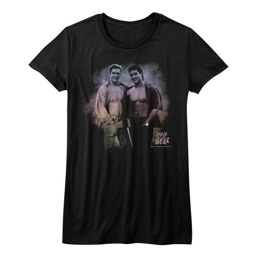 Saved By The Bell Dreams Ladies T-Shirt - Black
