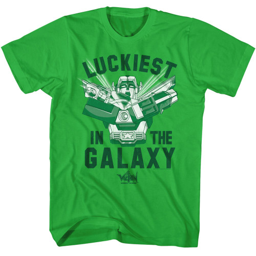 Voltron Luckiest In The Galaxy T-Shirt - Kelly