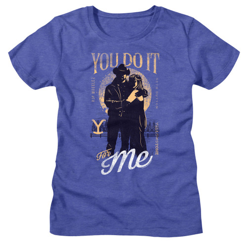 Yellowstone You Do It For Me Ladies T-Shirt - Purple