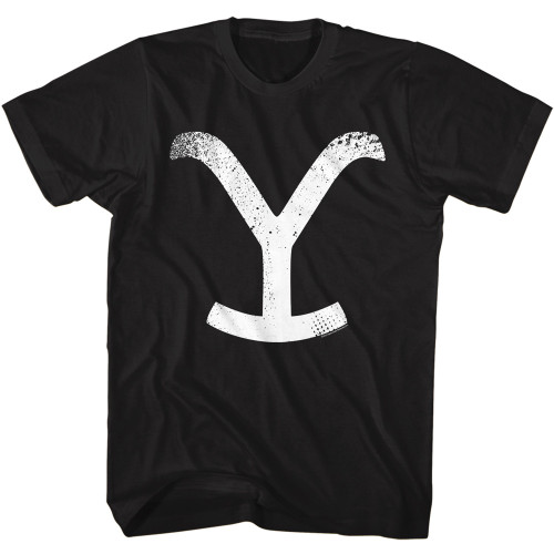 Yellowstone Big Y Logo T-Shirt - Black