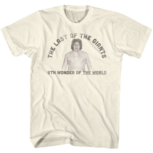 Andre the Giant Last Of Th Giants T-Shirt - Natural