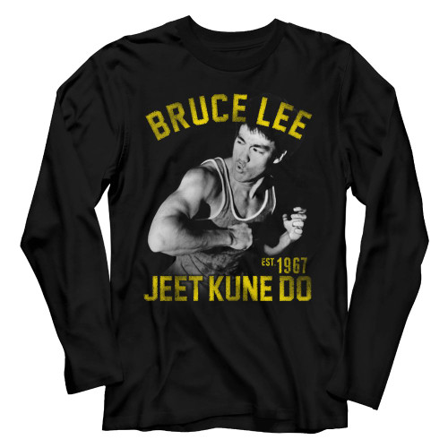 Bruce Lee Action Bruce Long Sleeve - Black