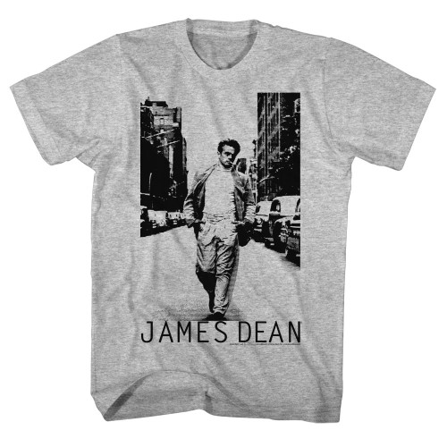 James Dean Walk Walk T-Shirt - Gray