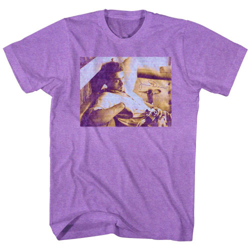 James Dean Dean T-Shirt - Purple