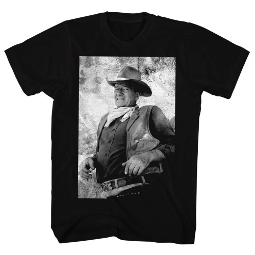 John Wayne JW Leaning T-Shirt - Black