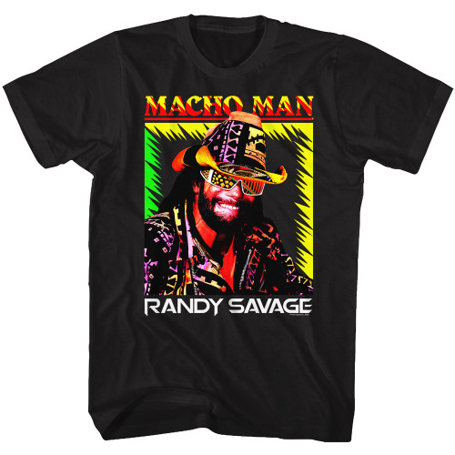 WWE Randy Savage Macho Man Time Of My Life T-Shirt - Black