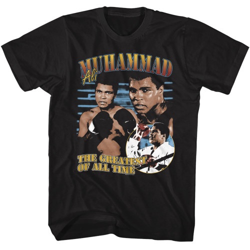 Muhammad Ali Collage BLK T-Shirt - Black