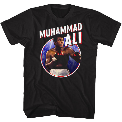 Muhammad Ali 1157-D35 T-Shirt - Black