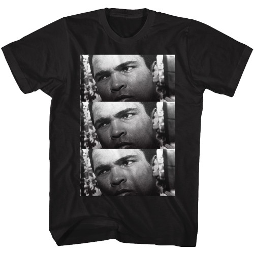 Muhammad Ali 3X The Pain T-Shirt - Black