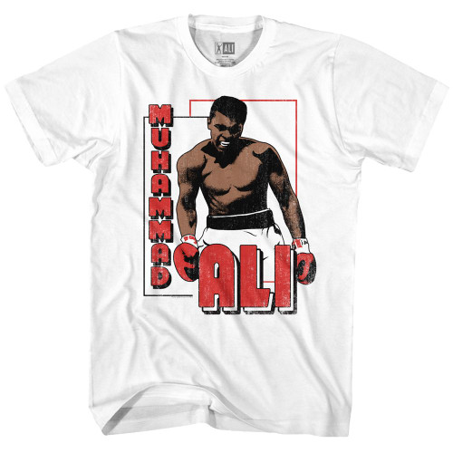 Muhammad Ali Greatest Ali T- Shirt - White