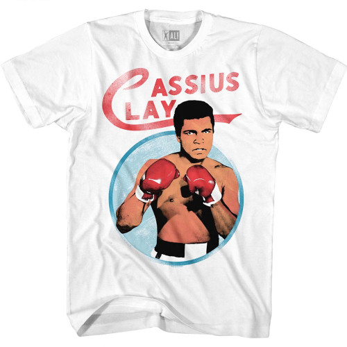 Muhammad Ali Cassius T-Shirt - White
