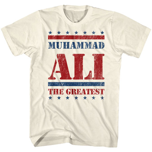 Muhammad Ali Stars & Stars T-Shirt - Natural