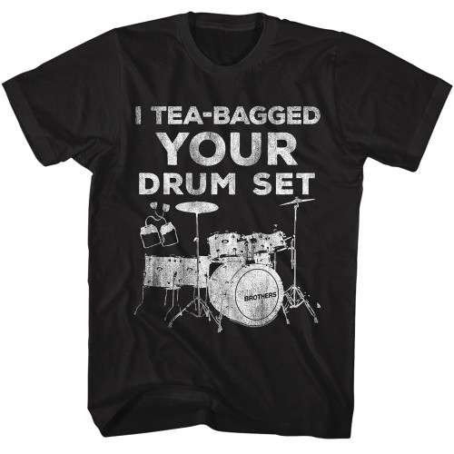Step Brothers Your Drum Set T-Shirt - Black