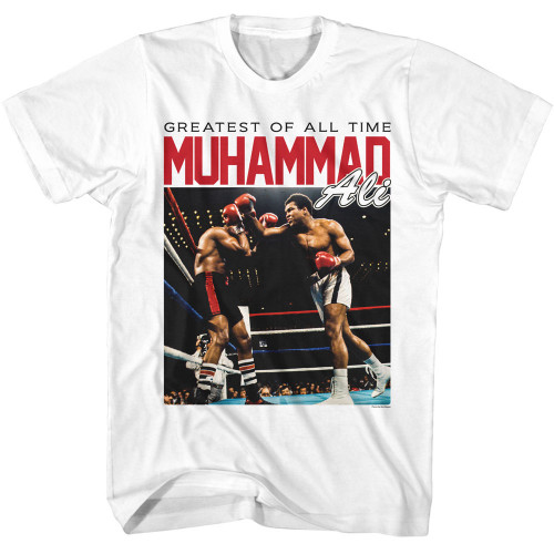 Muhammad Ali Fight Ring T-Shirt - White