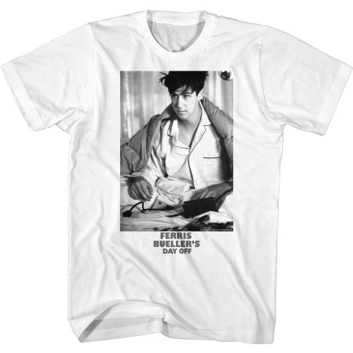 Ferris Bueller's Just Woke Up T-Shirt - White
