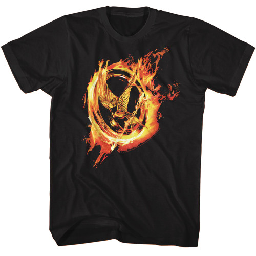 Hunger Games Pin T-shirt - Black