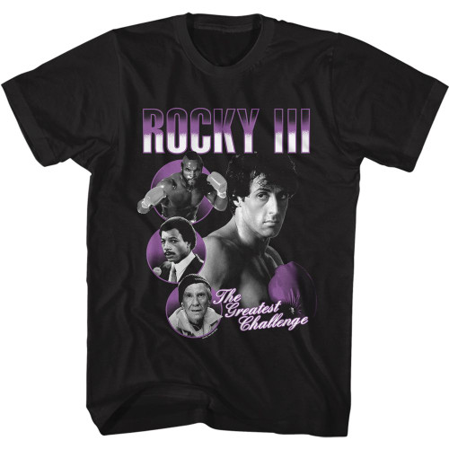 Rocky The Greatest Challenge T-shirt - Black