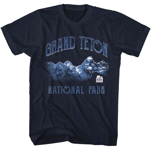 National Parks Grand Teton T-Shirt - Navy