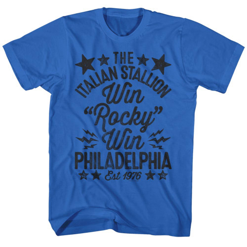 Rocky Win Handmade RYL T-shirt - Royal