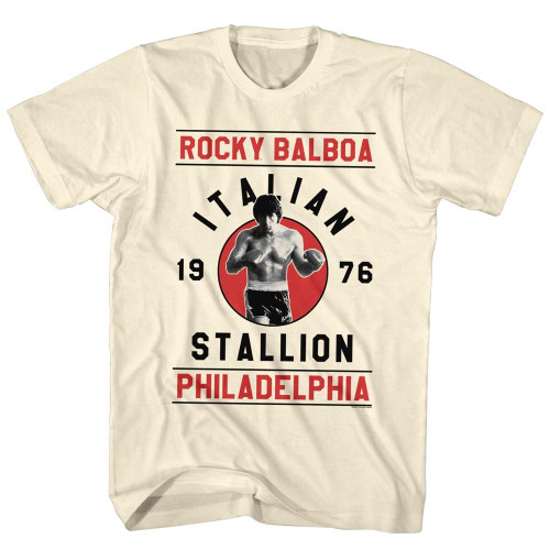 Rocky Balboa 1976 T-shirt - Natural