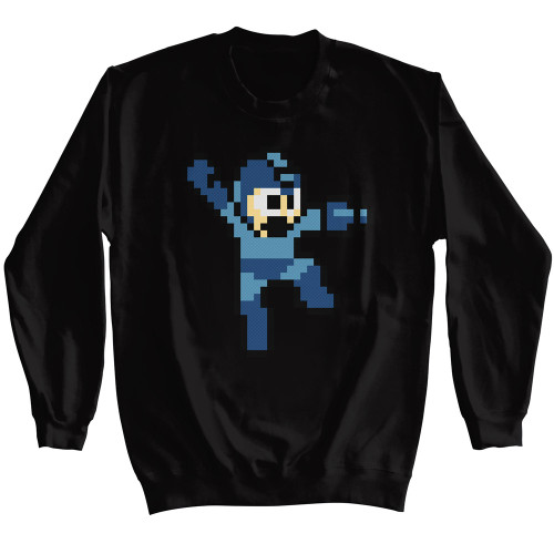 Mega Man Jump Man Sweatshirt - Black