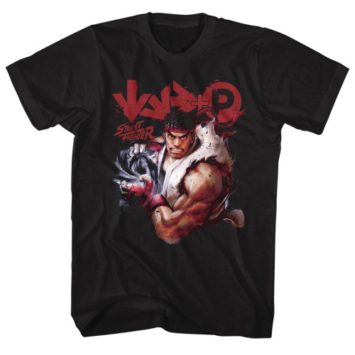 Street Fighter More T-shirt - Black