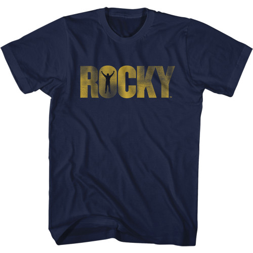 Rocky Logo T-shirt - Navy