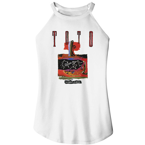 Toto Kingdom of Desire Ladies Tank Top - White