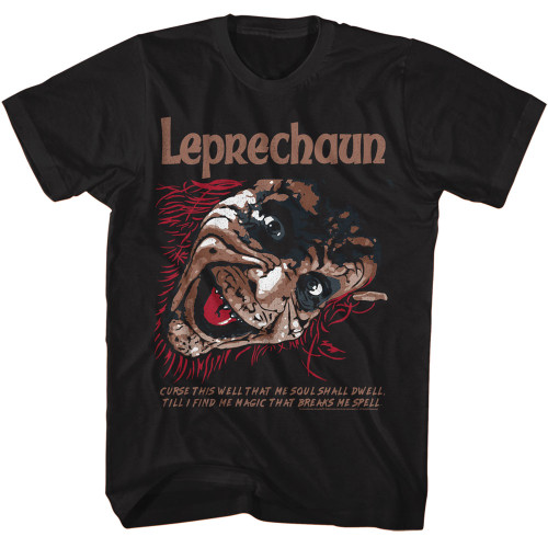 Leprechaun Curse This Well T-Shirt - Black 