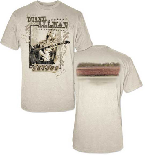 Duane Allman Skydog 2-sided T-Shirt
