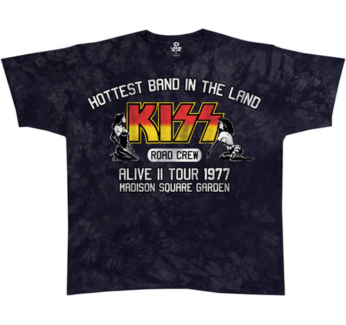 KISS Road Crew 1977 T-Shirt