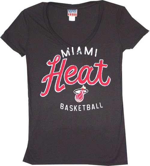 BA Miami Heat Women's Scoop Neck T-Shirt