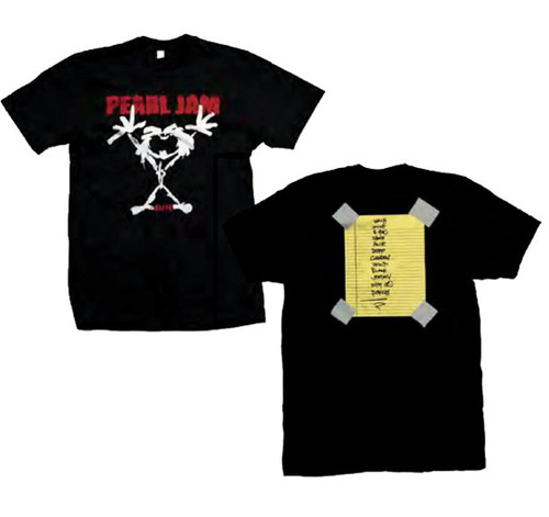 Pearl Jam Stickman Alive 2-sided T-Shirt