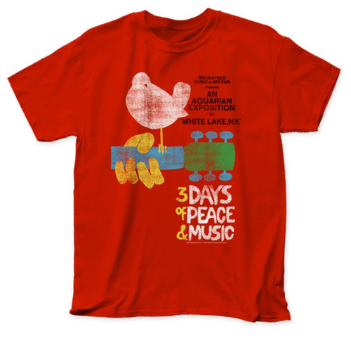 Woodstock T-Shirts | Vintage Rock Tee Shirts