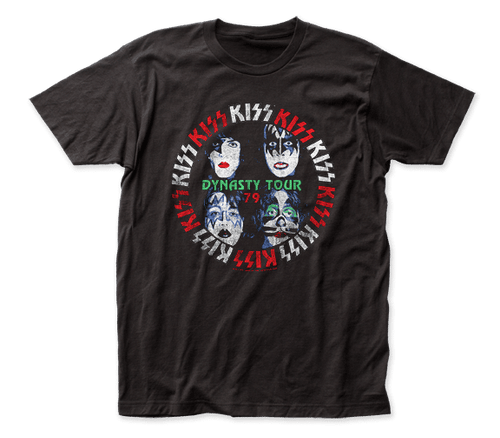 KISS 1979 Dynasty Tour 2-sided Concert T-Shirt