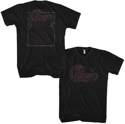 chicago band t shirts