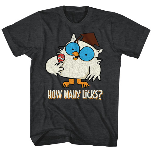 Tootsie Pop Mr. Owl "How Many Licks?" T-Shirt