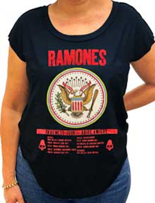 Ramones Juniors Farewell Tour T-Shirt with glitter