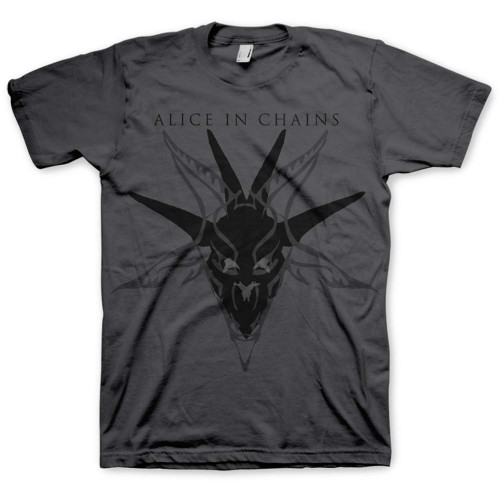 Alice in Chains Black Skull T-Shirt