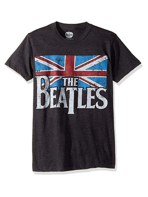 The Beatles Distressed Union Jack T-shirt