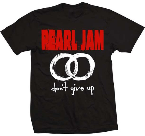 MEN'S PEARL JAM T-SHIRT TEN ALBUM COVER ON THE FRONT HOT ROCK SHIRTS TEES