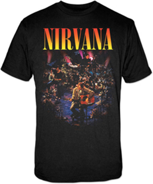 Nirvana Live Unplugged Concert T-Shirt